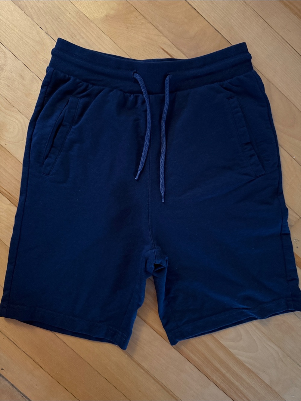 ☀️ Summer Sale ☀️ Lefties - Men's Navy Drawstring Cotton Bermuda Shorts